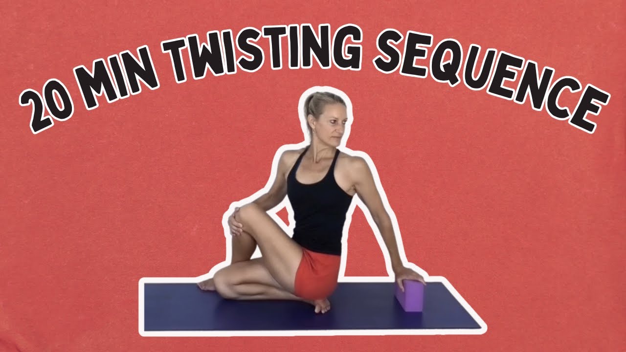20 Minute TWISTING Sequence | Iyengar Yoga