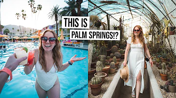 Is This The BEST City in California!? - Top Things to do in Palm Springs! Food, Fun & Sun 😎