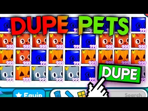 NEW DUPE SCRIPT IN PET SIMULATOR X (??? UPDATE) - YouTube