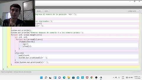 Imprimir un número primo con arreglos en java