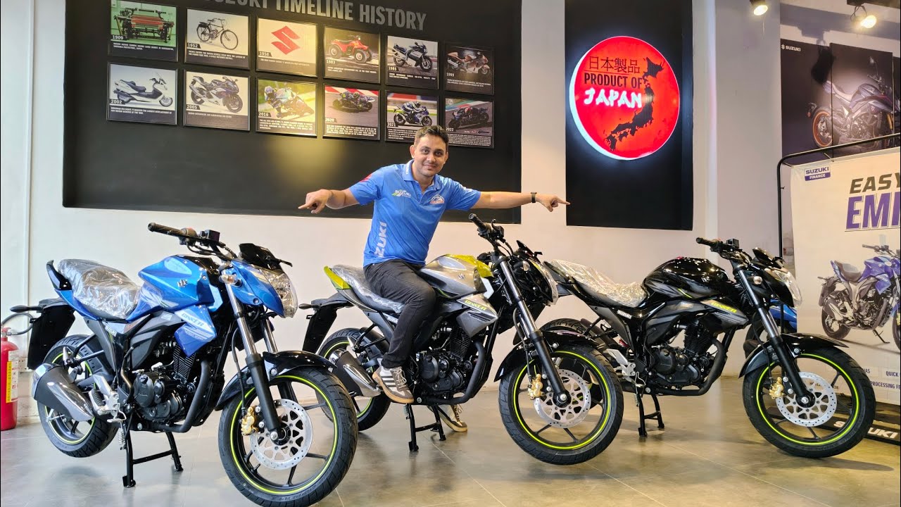 Gixxer 155 New Colors 2025 | দেখলে প্রেমে পড়ে যাবেন এই কালারের! #gixxer #monotone