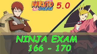Naruto Online 5.0: Ninja Exam 166 - 170 | Wind Main (Breeze Dancer)