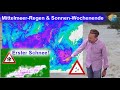 Mittelmeer-Regen - Sonnen-Wochenende - über 600m erster Schnee? Aktuelle  Wettervorhersage 6.-13.10.