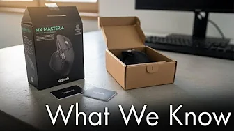 Logitech MX Master 4 hands-on Leaks: More Details Revealed.