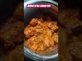 mana sitamma kitchen lo today special poppu charu ni daniki combined ga chiken fry friends ☺️😋😋😋
