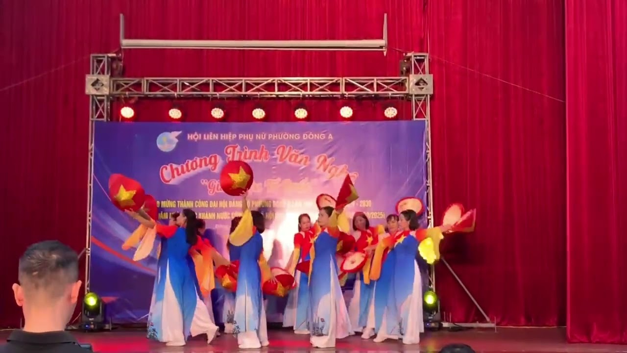 Múa nón ( Hồn Quê) bd, team thôn kim Mỹ Thắng.