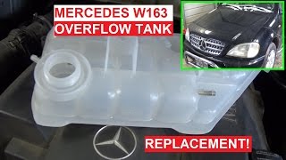 Radiator Coolant Overflow Expansion Tank Bottle Hose for W163 ML430 ML500 ML55 Radiator Coolant Overflow Expansion Tank Bottle Hose for W163 ML430 ML500 ML55