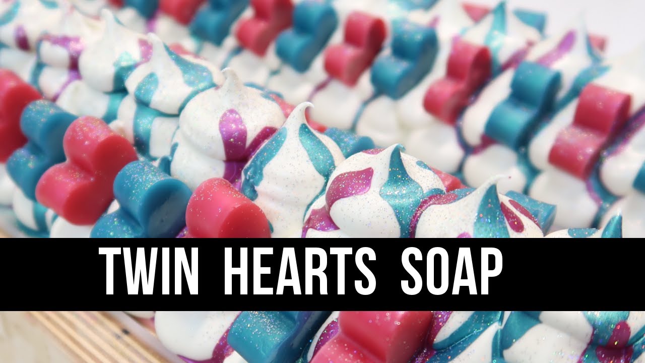 Twin Hearts Soap (+Why I Hate BUZZFEED) | Royalty Soaps
