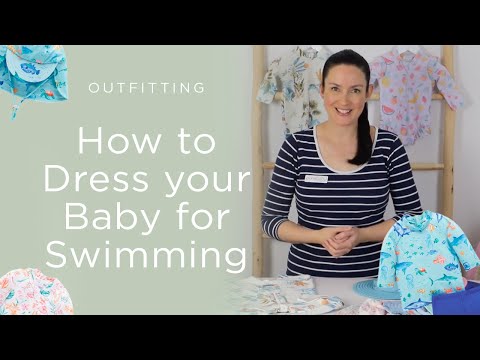 How To Dress Your Baby For Swimming | Purebaby - video from Purebaby