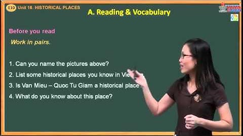 VES Learning - AV 10 - Unit 16. Historical Places - Reading And Vocabulary