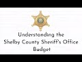 Sheriff's Budget 2025