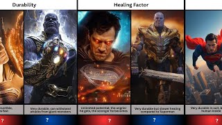 Superman vs Thanos: Who Would Really Win