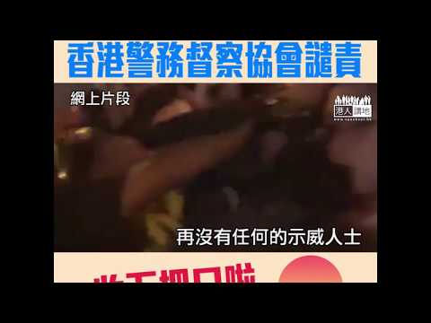 【短片】【口無遮攔】區諾軒旺角清場期間英文粗口侮辱女警 香港警務督察協會予以譴責