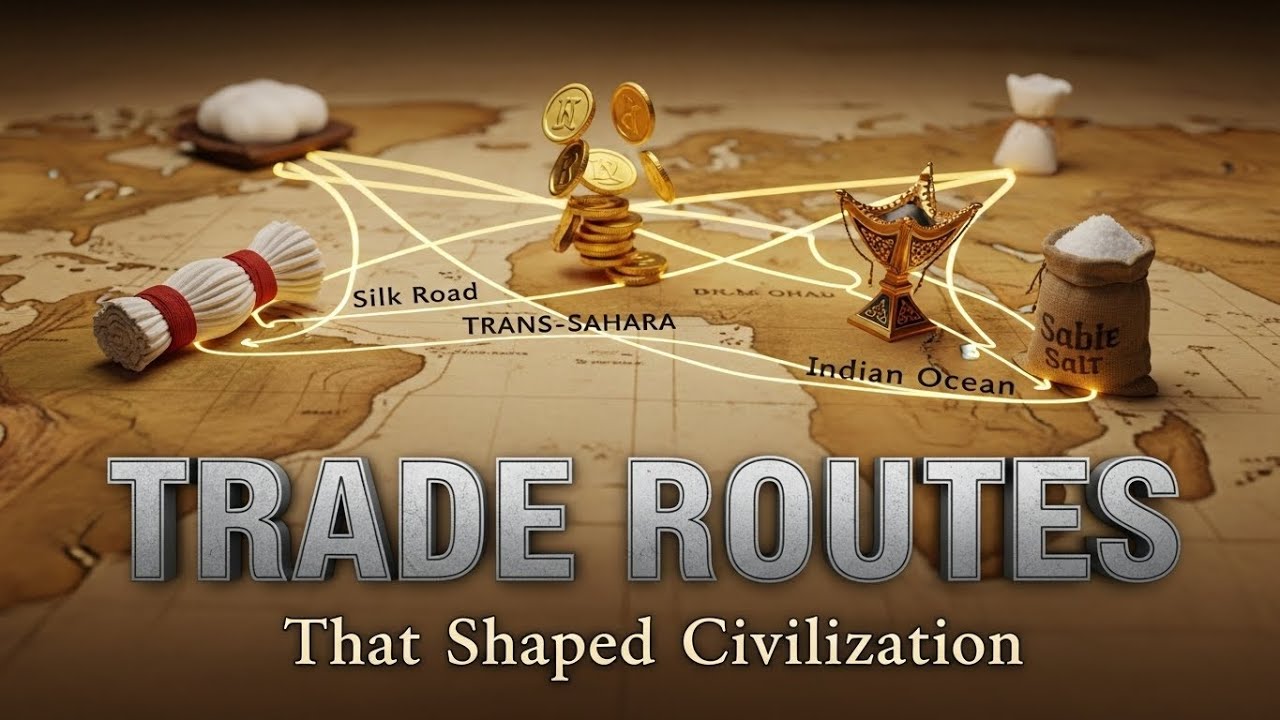 Trade Routes That Shaped Global Civilization - YouTube