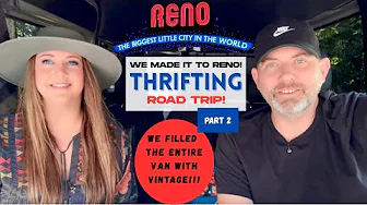 WE FILLED THE VAN WITH VINTAGE! | 7 Day THRIFTING Road Trip | Oregon to Nevada | Part 2