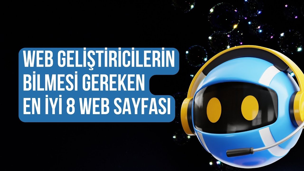 Web Geliştiricilerin Bilmesi Gereken En İyi 8 Web Sayfası - YouTube