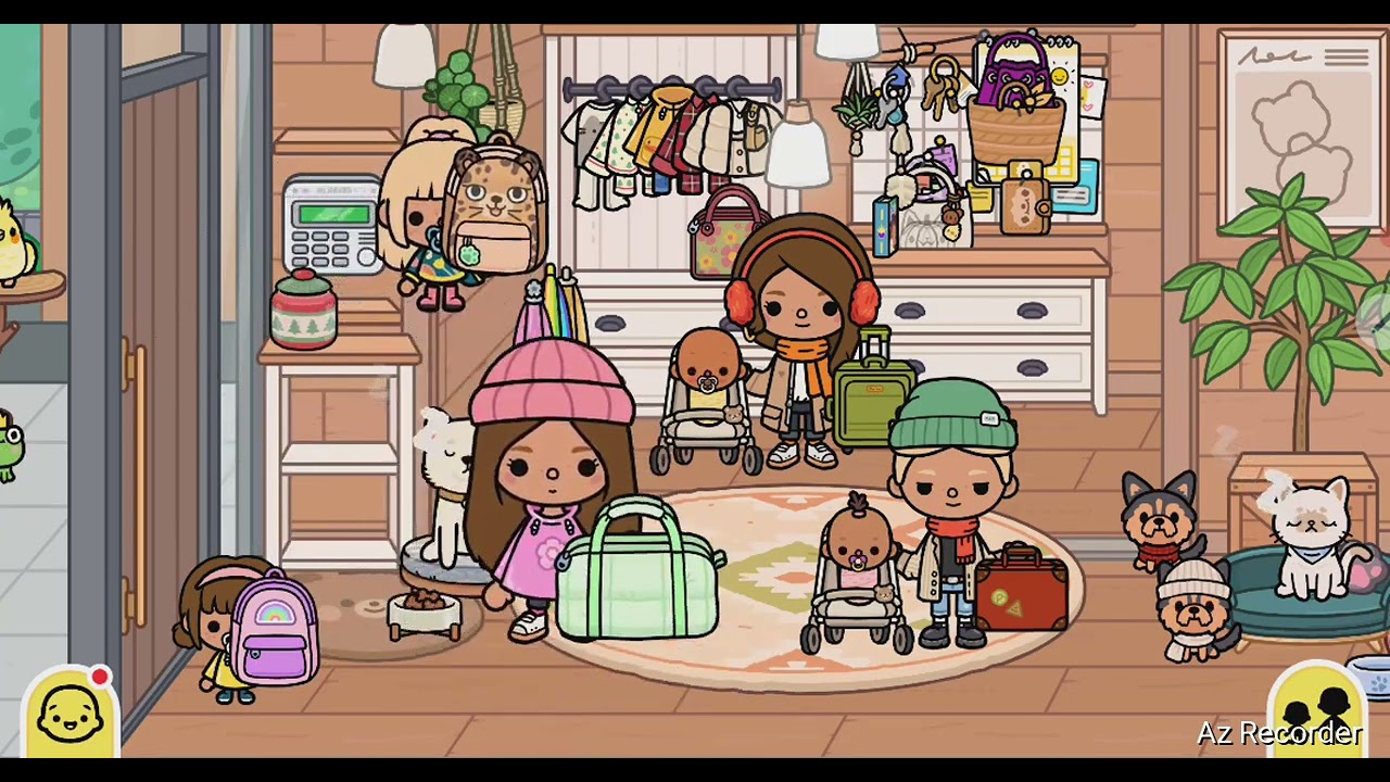 Wyjazd w góry. Ferie. Toca Boca.