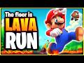 SUPER MARIO RUN 🔥 Just Dance 🔥 Brain Break Chase 🔥 The Floor is Lava 🔥 Matthew Wood