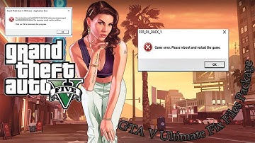 GTA 5 Crashing After Installing Mods? Ultimate Fix Files Package + 2-Minute Quick Tutorial