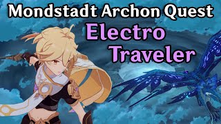 Mondstadt Archon Quest, but with C4 Electro Traveler | Traveler-san #7