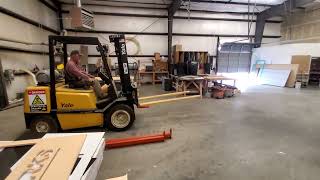 #11 - Yale GLPO60TGEUAE093 5800Lb Warehouse Forklift