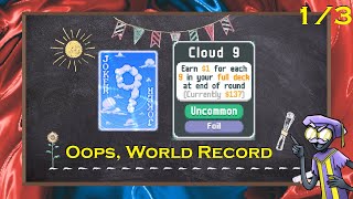Maybe we make a few Nines here (Cloud 9 Record, Part 1/3)