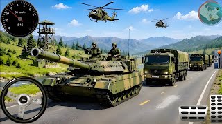 US Offroad Army Truck Driving 3D - Army Truck Driving Cargo Games 2026 - Andriod Gameplay screenshot 3