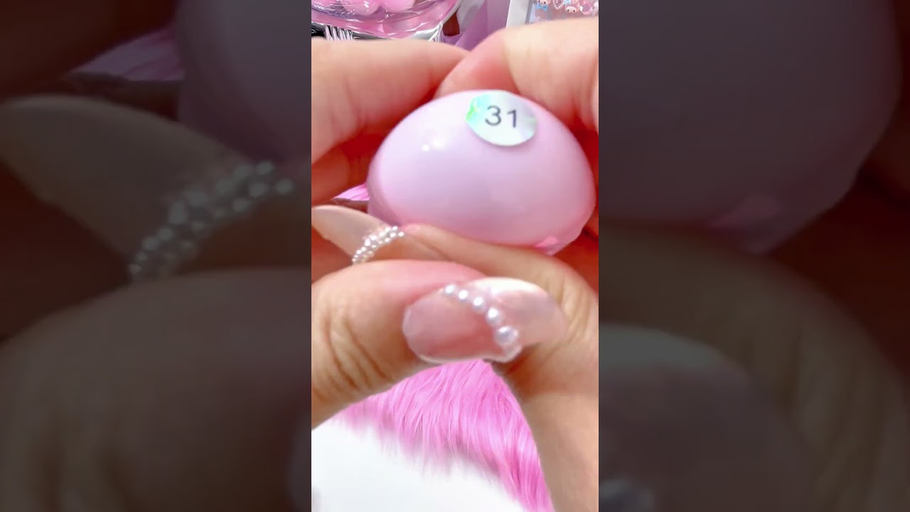 ASMR Sanrio nails mysterybox #21 #nails #tutorial #trending #asmrtiktoks
