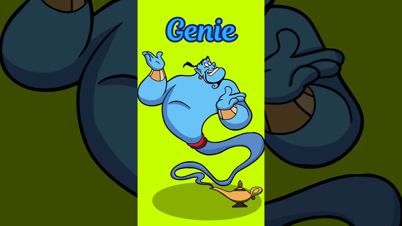 How to draw Genie 