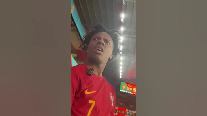 IShowSpeed's WILD Soccer Game Reactions! Portugal's Dominance! #shorts