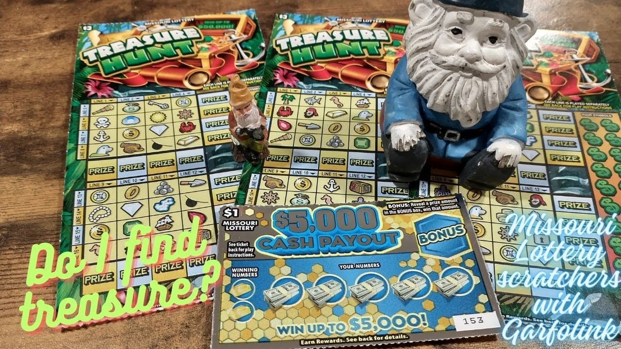 Missouri Lottery Scratch off tickets session 57How much treasure can