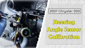 How to Use Steering Angle Sensor Calibration Function on SDS | 2007 Chrysler 300