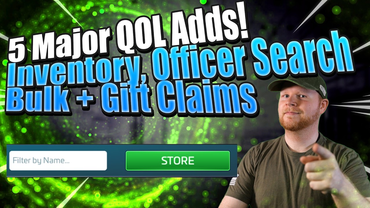 Officer Search, Inventory Search, Bulk Faction & More | 5 QOL Additions in STFC you may have missed