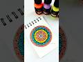 Easy way to draw mandala ˚.🌈⋆✨ #shorts #pastel #colors #mandalaart #drawing #aesthetic #artist