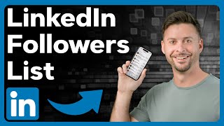 How To Check LinkedIn Followers