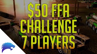 LIVE | 7Player $50 FFA | Plus ExCaL vs SiZe Expert Tournament Final