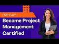 Become project management certified with the official pmp exam