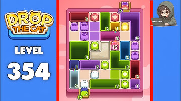 Drop The Cat level 354 solution