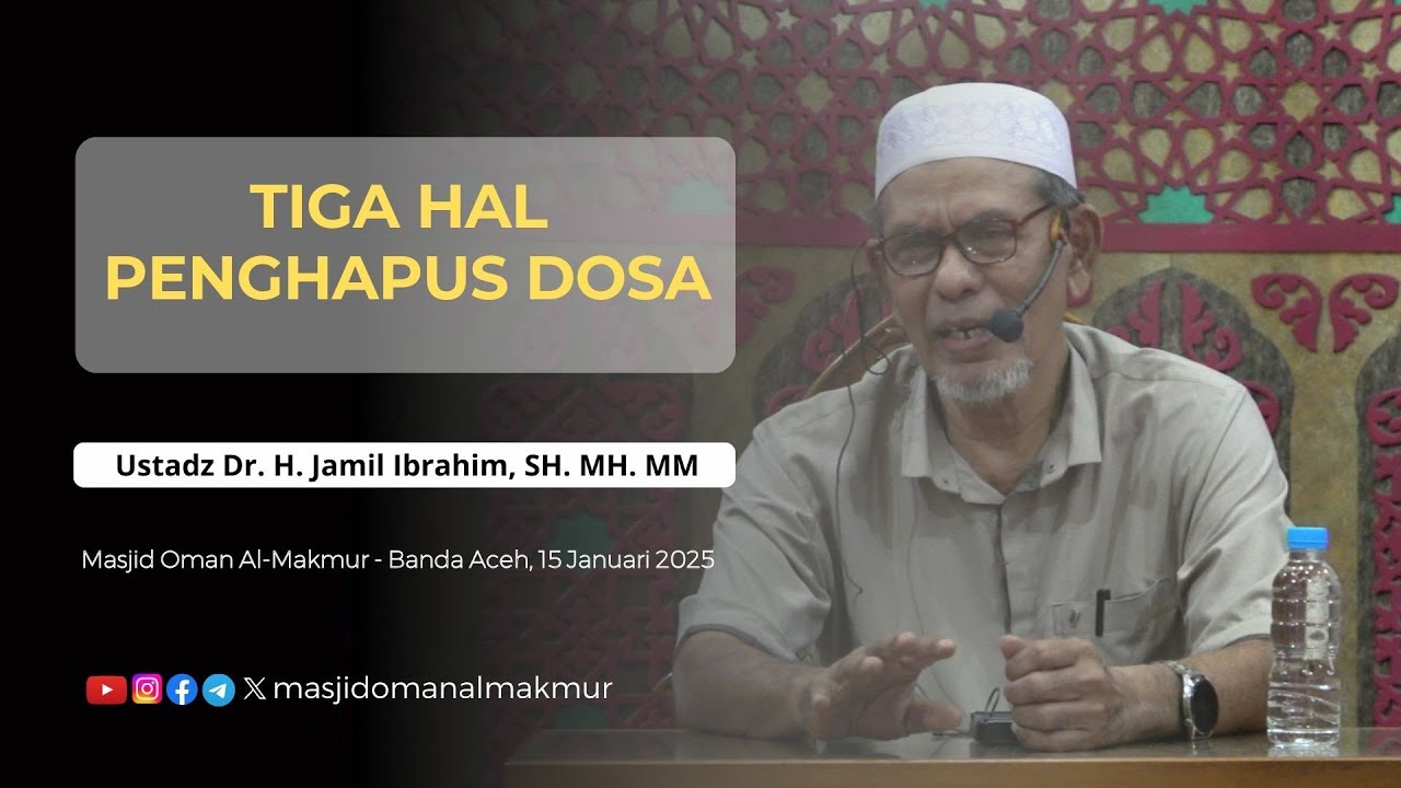 [LIVE] Kajian Ba'da Maghrib | Dr. Tgk. H. M. Jamil Ibrahim, SH. MH. MM ...