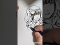 イラストレーター池田和宏のスケッチタイムラプス☆