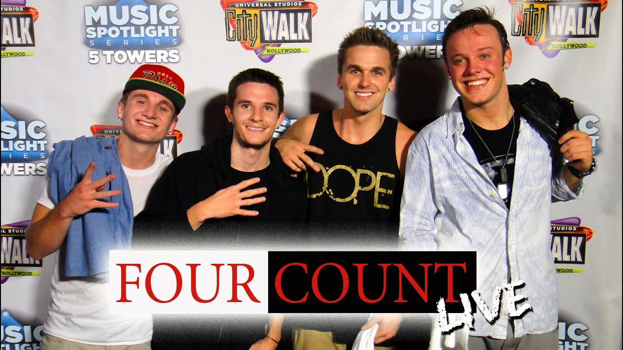 4Count Exclusive Back Stage Video at Universal CityWalk - Intro by Nick ...