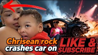 Chrisean Rock DRIVES OFF ROAD With Jr Inside Car! Fans Call KICK To Ban Chrisean For Endangering JR!