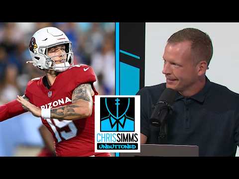 Carson Beck has 'a lot to like' after Hall of Fame Game | Chris Simms Unbuttoned | NFL on NBC