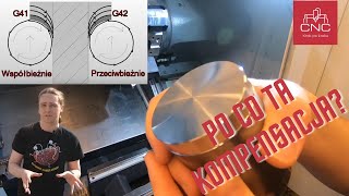 Kompensacja G41/G42 na frezarkach i tokarkach CNC - jak i po co?