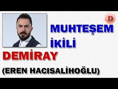 Demiray Hazan Kimdir Muhteşem İkili Oyuncuları Eren Hacısalihoğlu Kanal D