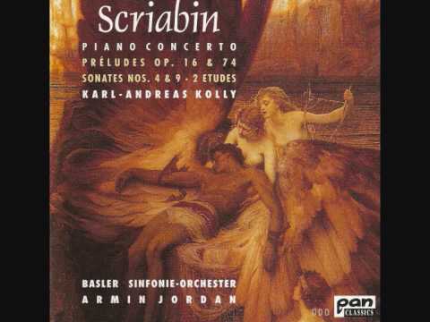 Karl-Andreas Kolly plays Scriabin; Piano Concerto in F sharp minor op.20 (Part 3/1)