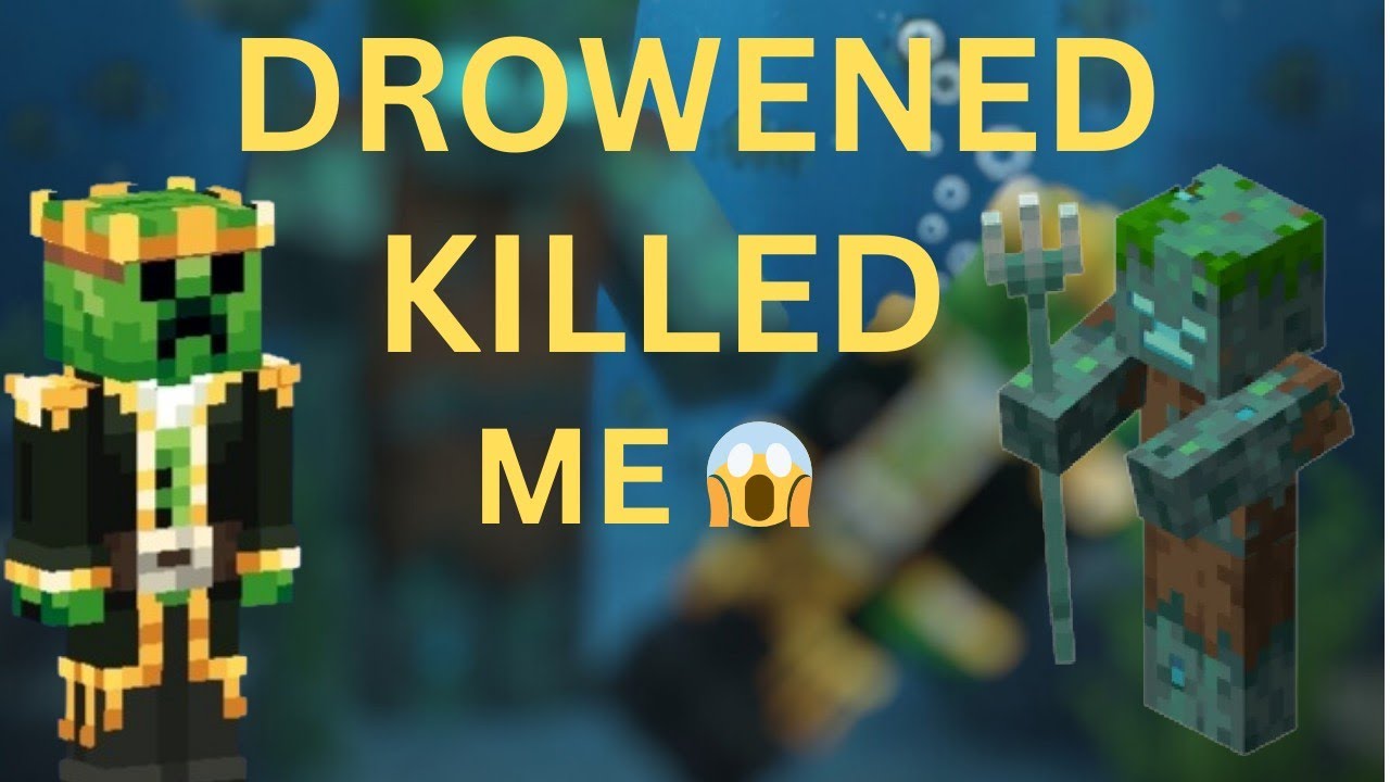 A Drowned kill me | minecraft gameplay #2