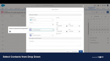 How to Create a New Event inside Calendar in Salesforce Lightning