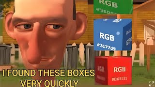I received 3 different boxes in Angry Neighbor very quickly! | SPEEDRUN screenshot 1