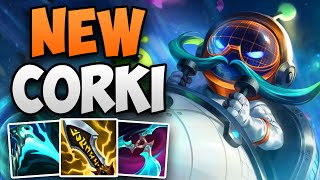 CHALLENGER MID LANER DOMINATES WITH NEW 14.10 CORKI! | CHALLENGER CORKI MID GAMEPLAY | Patch 14.10